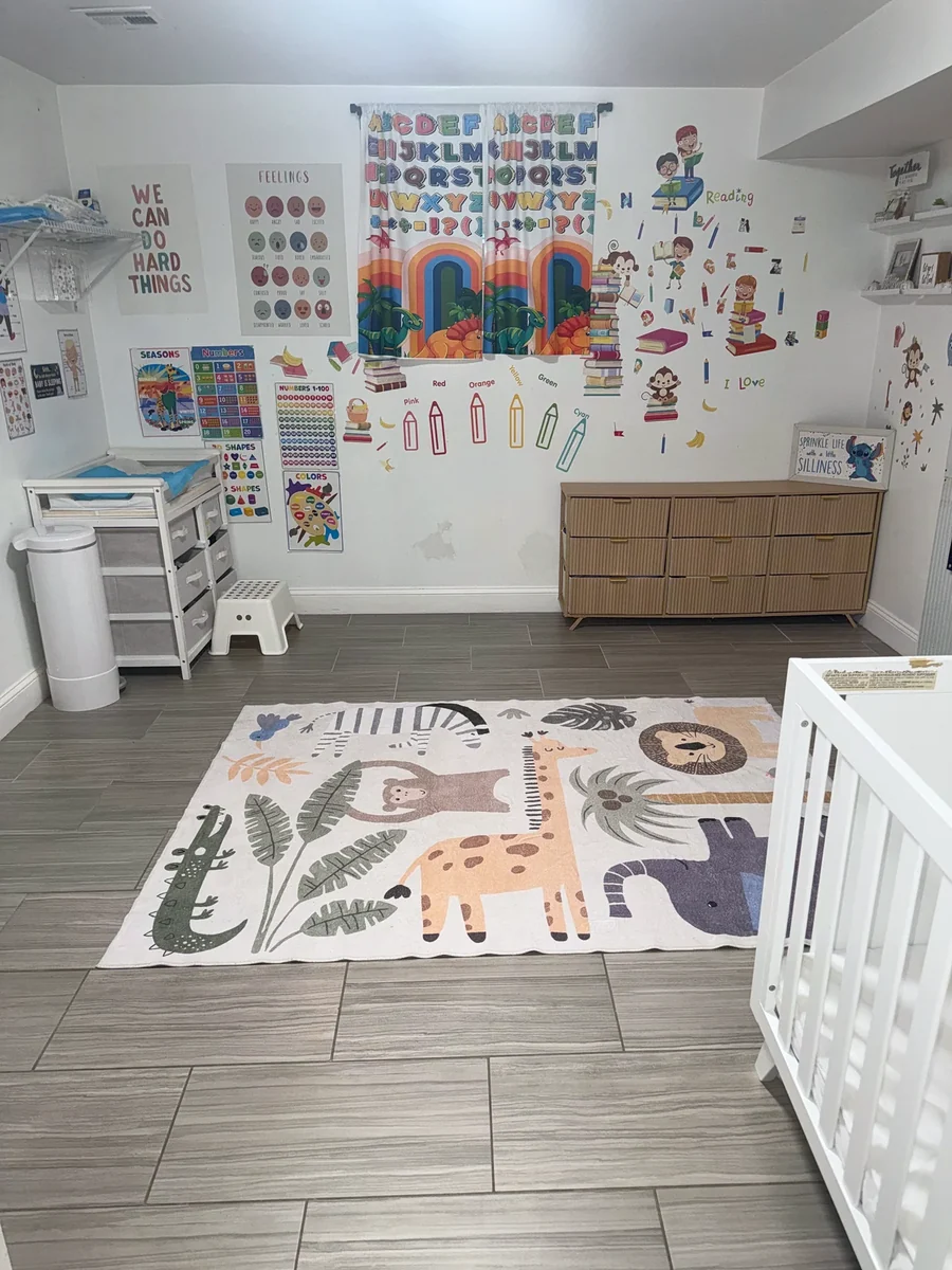 Learning room inside Sofia’s Home Daycare
